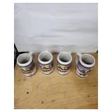 Miller High Life Stein - Holiday Traditions 4-Pack