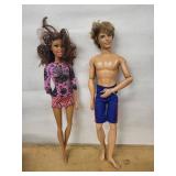 Mattel Barbie & Ken Convertible Car Playset - 2009