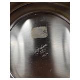 Gotham EP Silver Plate Bowl Set - Lidded Sugar Bowl & Salt Cellars, Y781