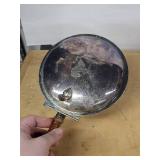 Gotham EP Silver Plate Bowl Set - Lidded Sugar Bowl & Salt Cellars, Y781
