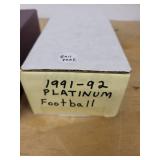 Pro Set Platinum Football Cards (1991-92) - 2 Boxes