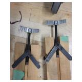 Shopsmith Extension Rails with Clamp Hardware (Lot of 2)