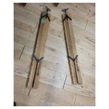 Shopsmith Extension Rails with Clamp Hardware (Lot of 2)