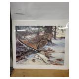 H.C. Hertling Fanfare Print - Ducks Unlimited Artist Edition 1352/2000