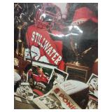Stillwater Ponies Memorabilia Collage - Framed High School Sports Jersey, Trophy & Photos
