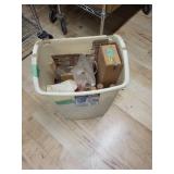 ShopSmith 4-Pc Wood-Handle Chisel Set & ShopMate Maxi-Clamp Kit in Plastic Bin