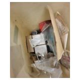 ShopSmith 4-Pc Wood-Handle Chisel Set & ShopMate Maxi-Clamp Kit in Plastic Bin