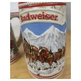 Budweiser A Series Mugs (Lot of 4)