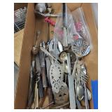 Vintage Silverplate Flatware Lot - Mixed Forks, Spoons & Knives