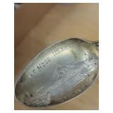 Mt Hood 1933 Sterling Silver Souvenir Spoon - Portland, Oregon