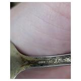 Mt Hood 1933 Sterling Silver Souvenir Spoon - Portland, Oregon