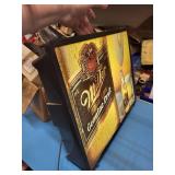 Miller High Life Genuine Draft Advertising Sign (Framed)