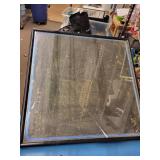 Miller High Life Genuine Draft Advertising Sign (Framed)