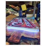 Miller Lite Neon Beer Sign (Blue) & Coors Light Sign - Vintage Advertising