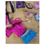 Assorted Doll Clothes & Accessories for Fashion Dolls - Outfits, Shoes & More