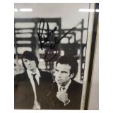Bon Jovi Signed Photo Framed Print - Black & White Band Portrait with Autographs