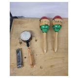 Maracas - Puerto Rico Hand-Painted 2-Piece Set