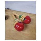 Maracas - Puerto Rico Hand-Painted 2-Piece Set