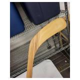 Wisconsin Badgers Signed Hockey Stick - Signed by Bill Buters and 1980's Miracle Olympian and Women's Head Coach Mark Johnson