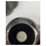 Godinger Flower-Shaped Silver Trinket Box - Velvet Red Interior