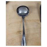 WM Rogers Mfg Co Vintage Silverplate Flatware Set with Wood Handles - 7-Piece