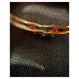Vintage 14K Gold 3 Stone Diamond Ring w Accent Stones MDS Good