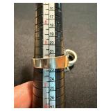 Silver Tone Rhinestone Fashion Rings Wide Band & Bypass Lot 2 Good