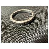 Mixed Fashion Ring Lot 5 Pc Sterling 925 CZ Band Plus Silver Tone Rings