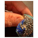 Mixed Costume Fashion Ring Lot 6 Pc Rhinestone Pearl Statement Rings