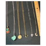 Mixed Costume Jewelry Lot Necklaces Earrings Pendants Shark Tooth