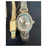 4 Pc Womenâs Quartz Watch Lot Seiko Lorus Westclox TAG Heuer
