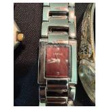 4 Pc Womenâs Quartz Watch Lot Seiko Lorus Westclox TAG Heuer
