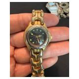 Lot of 7 Geneva Embassy Fashion Quartz Wristwatches As Is