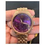 Lot of 7 Geneva Embassy Fashion Quartz Wristwatches As Is