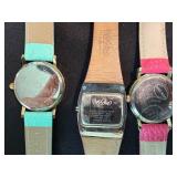 Lot of 7 Fashion Wristwatches Weize Pierre Cardin Faded Glory