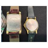 Lot of 7 Fashion Wristwatches Weize Pierre Cardin Faded Glory