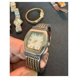 Mixed Lot 8 Quartz Wristwatches Le Baron Studio Y Acqua CG As-Is