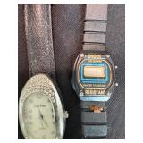 Mixed Fashion Wristwatch Lot Akribos Geneva Fred Belay 6 Pc Repair