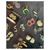 Large Mixed Vintage Costume Jewelry Earrings Lot Clip On Pierced Asst