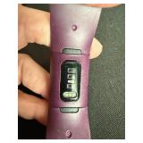 Fitbit Smartwatch Fitness Tracker Lot 2 Chargers Pink Purple -Untested