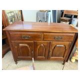 Thomasville Drop Leaf Sideboard Server Cabinet 42x18x31 Good