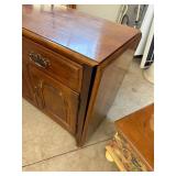 Thomasville Drop Leaf Sideboard Server Cabinet 42x18x31 Good
