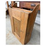 Vintage Rustic Wooden Wall Storage Cabinet Farmhouse Shelf Cupboard