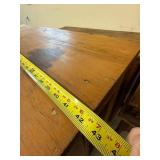 Primitive Pine Farmhouse Storage Cabinet Cupboard 42x18 Rustic