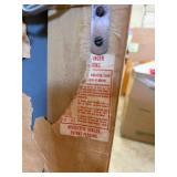 Large Frameless Beveled Wall Mirror 60 x 40 Adjustable Hangers