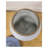 Speckled Stoneware Jar with Lid - Ceramic Storage Pot