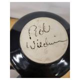 Ginger Jar with Lid Landscape Scene on Lid Glossy Glaze signed by artist Rob Wiedmaier