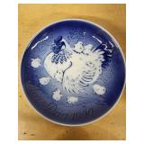 Bing & Grondahl Mothers Day 1990 Blue Transferware Plates - Assorted Designs (Denmark)