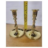 American Museum Brass Collection Candle Follower (One Pair) - Polished Brass No. 7069