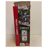 NEW RADIO FLYER 2 TRIKES IN 1 (AGES 2-5)